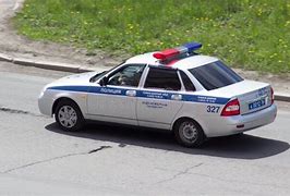 Image result for Lada Police Car