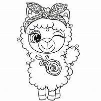 Image result for Lama Cute Cartoon