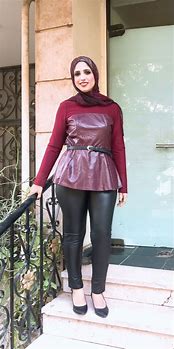 Image result for Leather Hijab