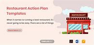 Image result for Restaurant Action Plan Template