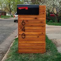 Image result for Handmade Mailboxes