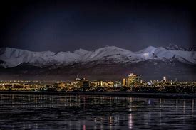 Image result for Night Anchorage Alaska