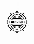 Image result for Visual Symbol for Genuine