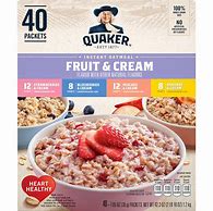 Image result for Quaker Oats Fruit and Cream