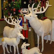 Image result for Life-Size Plush Reindeer