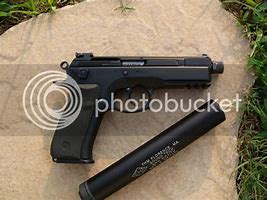 Image result for Threaded Barrel 22 Pistol