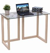 Image result for Na Computer Desk Glass Top