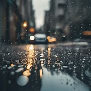 Image result for Busy City Street Raining