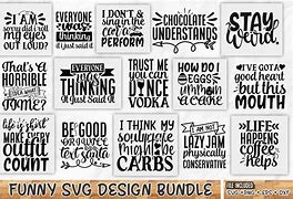 Image result for Funny Quotes SVG Free