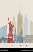 Image result for New York Skyline Silhouette Poster