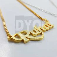 Image result for Personalized Name Necklace