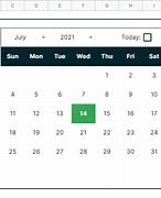 Image result for Calendar in Google Sheets