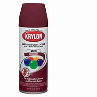 Image result for Krylon Satin Burgundy Spray-Paint