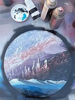 Image result for Krylon Spray Paint Can Sketch