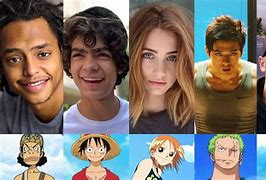 Image result for Onr Pirce Live-Action Cast Together