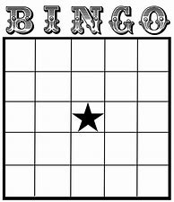 Image result for Free Blank Bingo Cards