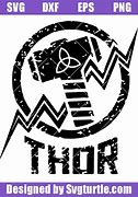 Image result for Cool Thor SVG