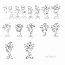 Image result for How to Draw Sonic in Steps