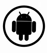 Image result for Icon Android Black White