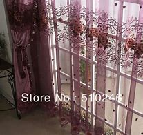 Image result for Purple Lace Curtains