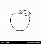 Image result for Sketch Image of Apple