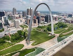 Image result for Ice Hanging On the Saint Louis Arch