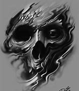 Image result for Evil Skull Art