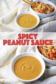 Image result for Spicy Peanut Sauce