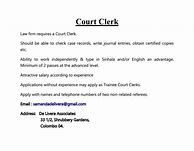 Image result for Circuit Court Clerk Job Description