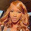 Image result for Wavy Honey Strawberry Brown Wig