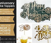 Image result for Anniversary Cake Toppers Figurines