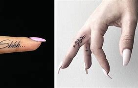 Image result for Small Tattoos Between Fingers