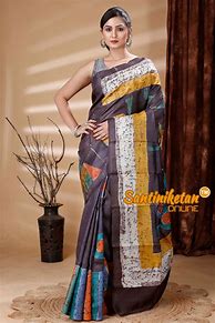 Image result for Batik Saree Blouse Hand