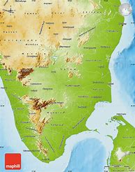 Image result for Tamil Nadu Plain Map