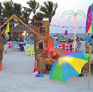 Image result for Beach Theme Party Decorations