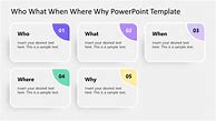 Image result for Free Printable Who What Where When Why