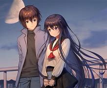 Image result for Anime Couple Brown Hair