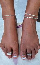 Image result for gold toe rings set