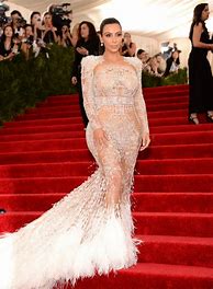 Image result for Kim Kardashian Red Carpet