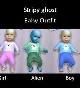 Image result for Sims 4 Ghost Baby