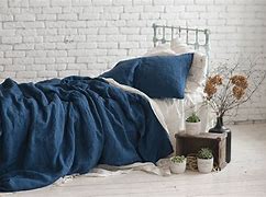 Image result for Navy Blue Linen Cover Cough