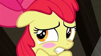 Image result for Apple Bloom Blushing Face