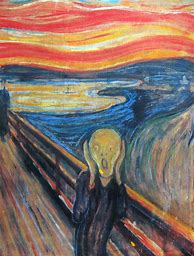 Image result for Scream by Edvard Munch