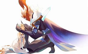 Image result for Genshin Impact Childe and Lumine