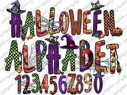 Image result for Halloween Fonts ABC