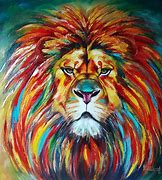 Image result for Rainbow Lion Art