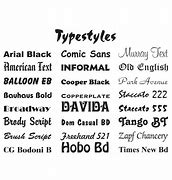 Image result for Windows Font Samples