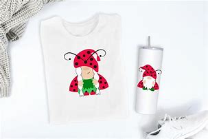 Image result for Ladybug Gnome SVG