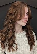 Image result for Curly Hair Curtain Bangs Before After