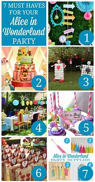 Image result for Alice in Wonderland Party Ideas